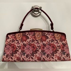 Vintage Lewis floral tapestry bag